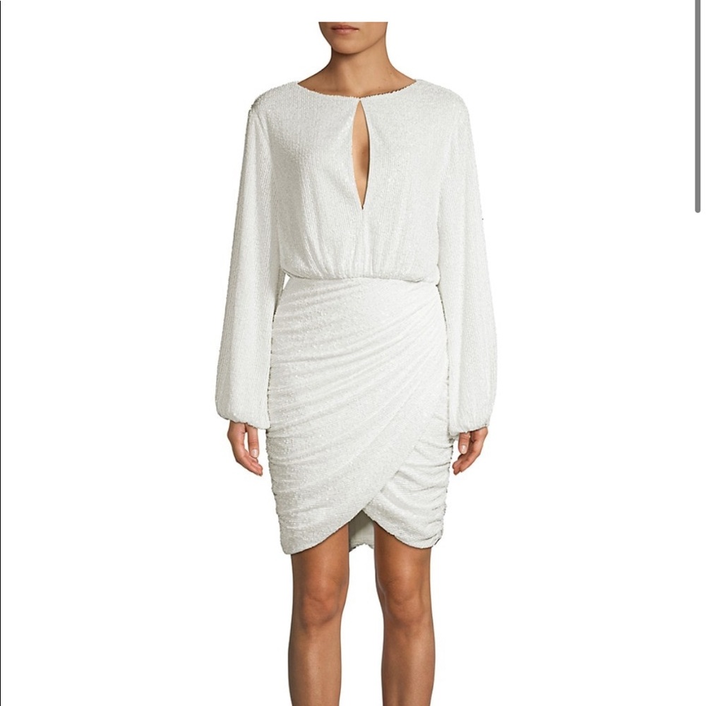 NWT Jay Godfrey Mavis Keyhole Sequin Mini Dress